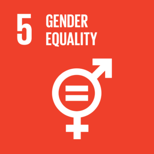SDG GOAL 5. Gender equality.